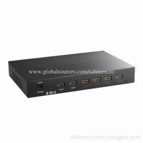 HDMI Amplifier Splitter with 1,080 Pixels, Video Resolution, Supports HDCP